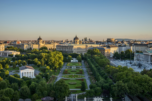 Wien-Schloss-Belvedere-Garten